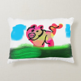 Pig spring  prydnadskudde