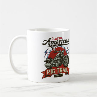 Pig Trail Scenic Byway arkansas motorcykel gåvor Kaffemugg