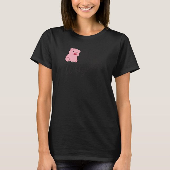 Pig Whisperer, Hog Lover, Cute Farmer, Funny Anima T Shirt (Framsida)