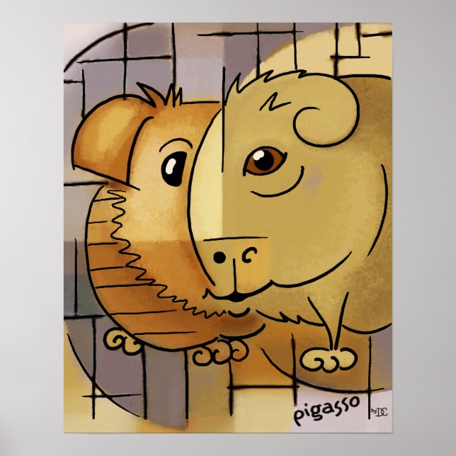 Pigasso Poster (Framsidan)