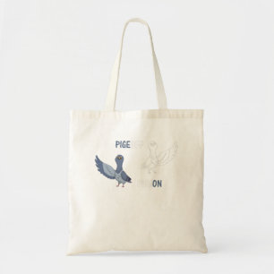 Pigeoff Pigeon rolig Tygkasse