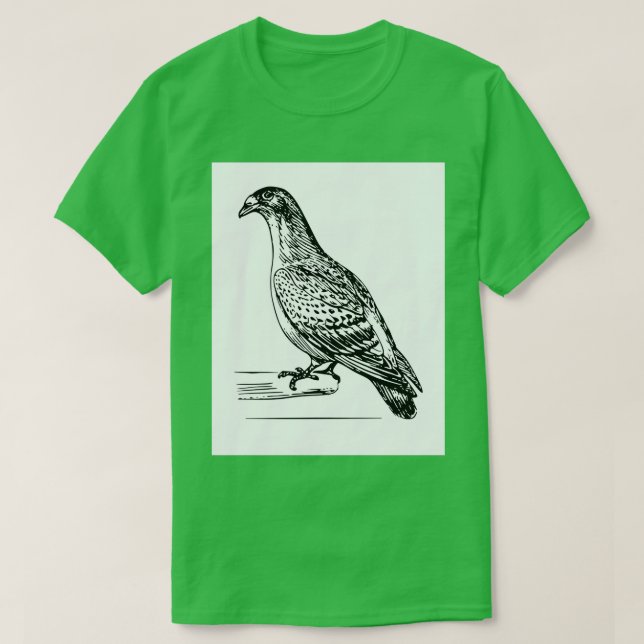 Pigeon 105 t shirt (Design framsida)