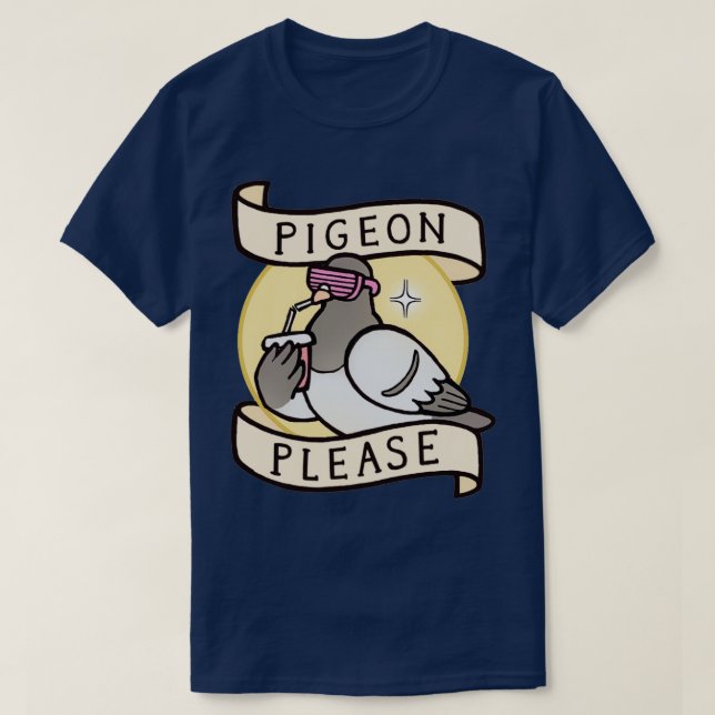 Pigeon 2 t shirt (Design framsida)