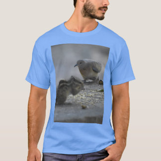 pigeon and Squirrel bonding 2 T Shirt