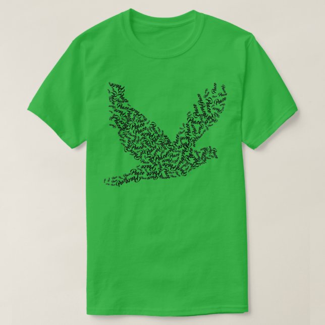 Pigeon av fred t shirt (Design framsida)
