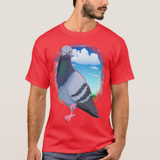 Pigeon Aveling Bird Watching Nature Enthusiast T Shirt