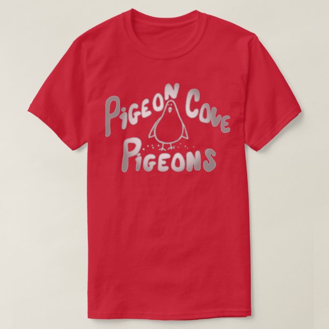 Pigeon Backe Street Silver T Shirt (Design framsida)