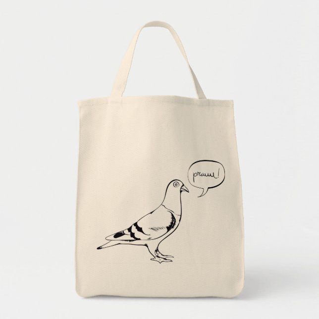 Pigeon Bag. Tygkasse (Framsidan)