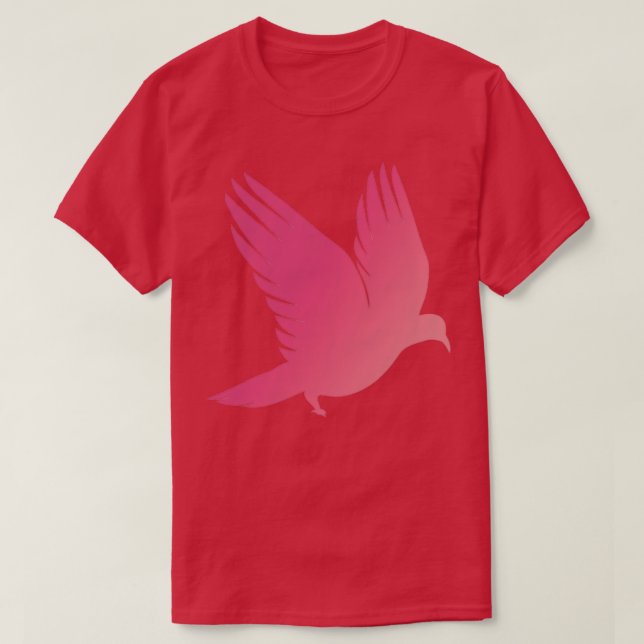 Pigeon Birds T Shirt (Design framsida)