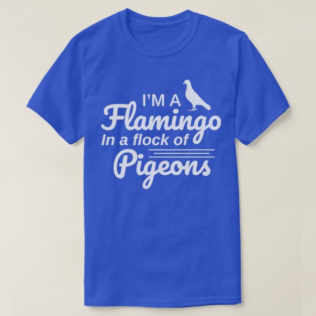 Pigeon Breeder Fancier Breeding Funny som säger Gi T Shirt (Design framsida)