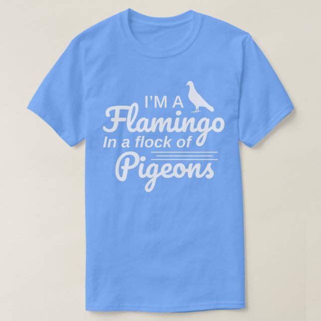 Pigeon Breeder Fancier Breeding Funny som säger Gi T Shirt (Design framsida)