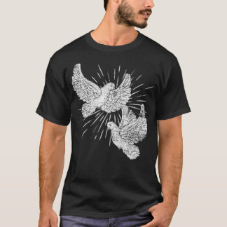 Pigeon Breeder Gift Idea Pigeon Tävla Bird T Shirt