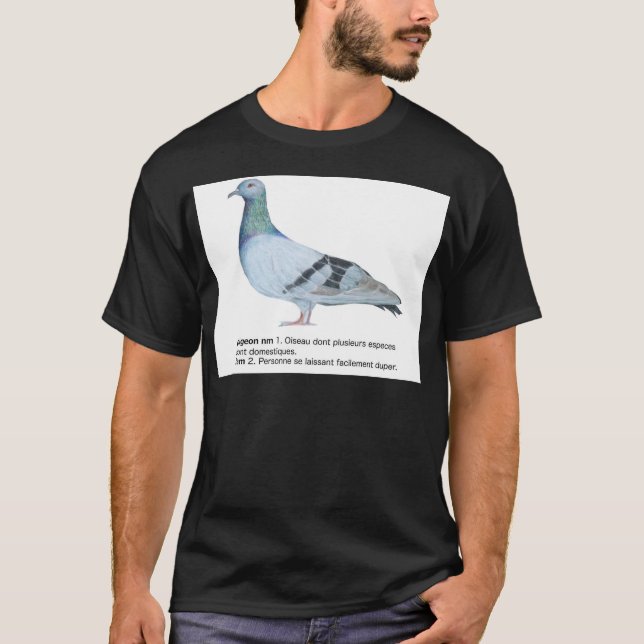 Pigeon by NuancesdePigeon T-shirts (Framsida)