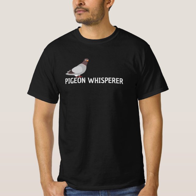 Pigeon Carrier Pigeon T Shirt (Framsida)