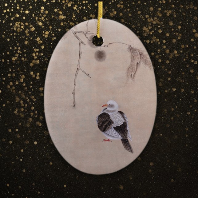 Pigeon Ceramic Ornament (Skapare uppladdad)