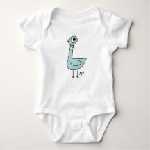 Pigeon Classic Baby White Bodykostym
