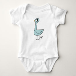 Pigeon Classic Baby White Bodykostym T Shirt
