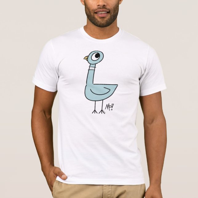 Pigeon Classic Manar White T Shirt (Framsida)