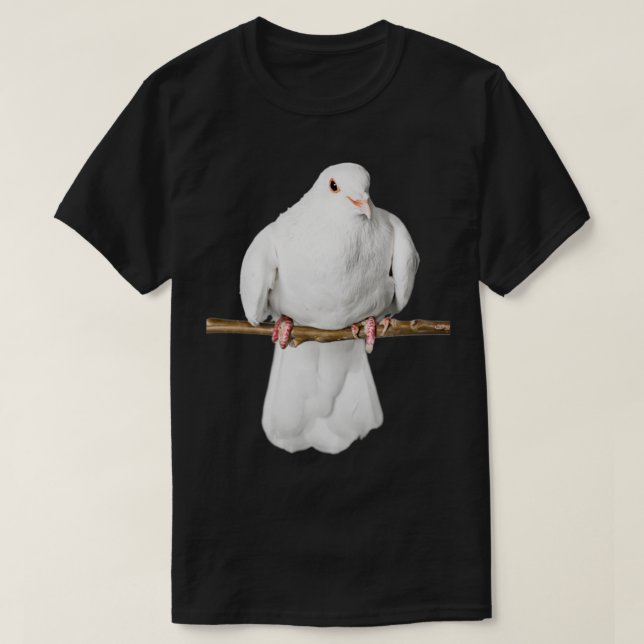 Pigeon Cop 2 T Shirt (Design framsida)