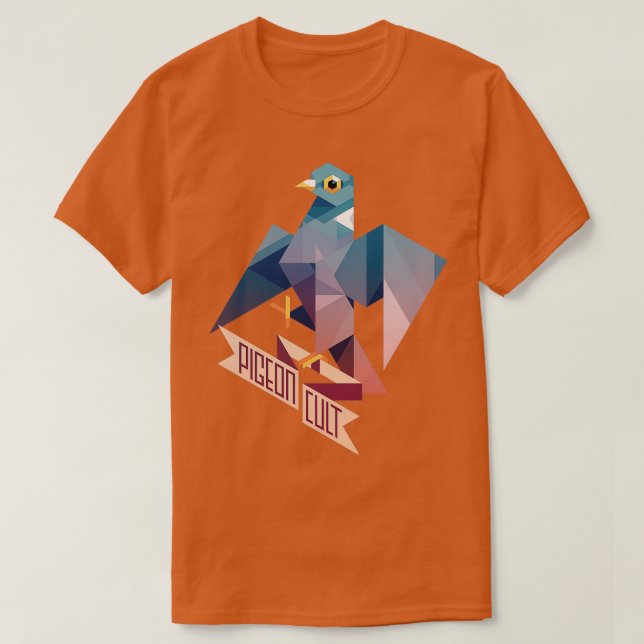 Pigeon Cult T Shirt (Design framsida)