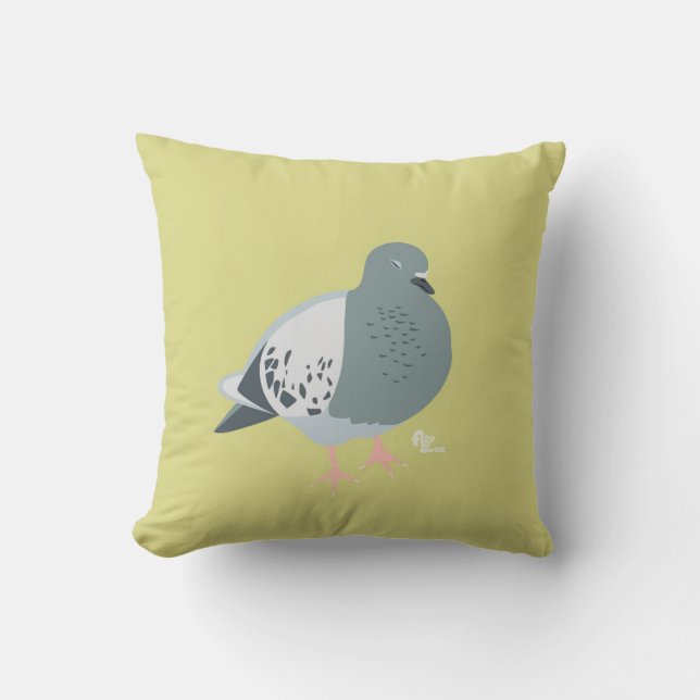 Pigeon Dreams Pillow Kudde (Framsida)
