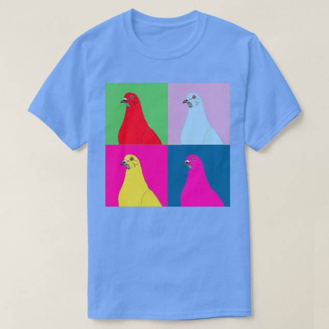 Pigeon factory t shirt (Design framsida)