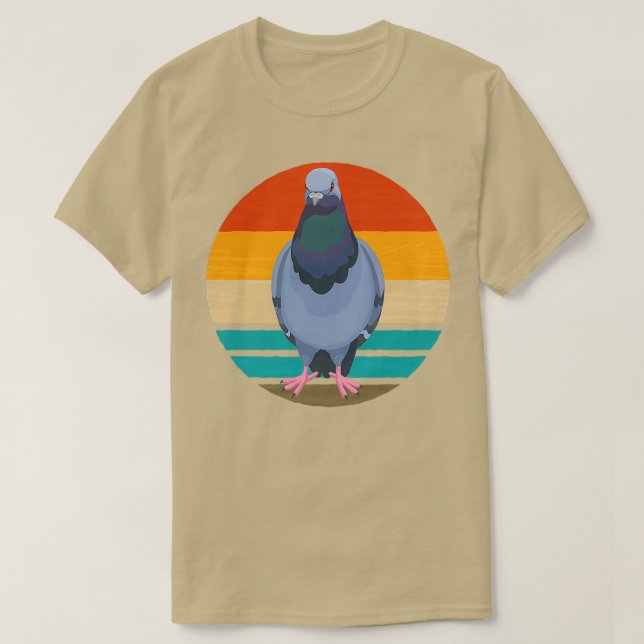 Pigeon Fancier Bird Carrier Pigeon 21 T Shirt (Design framsida)