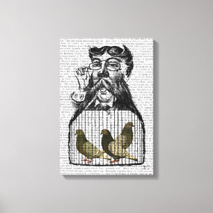 Pigeon Fancier Canvastryck