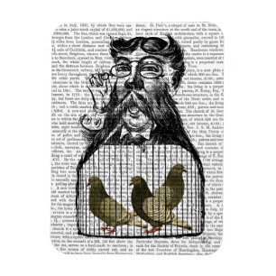Pigeon Fancier Magnet