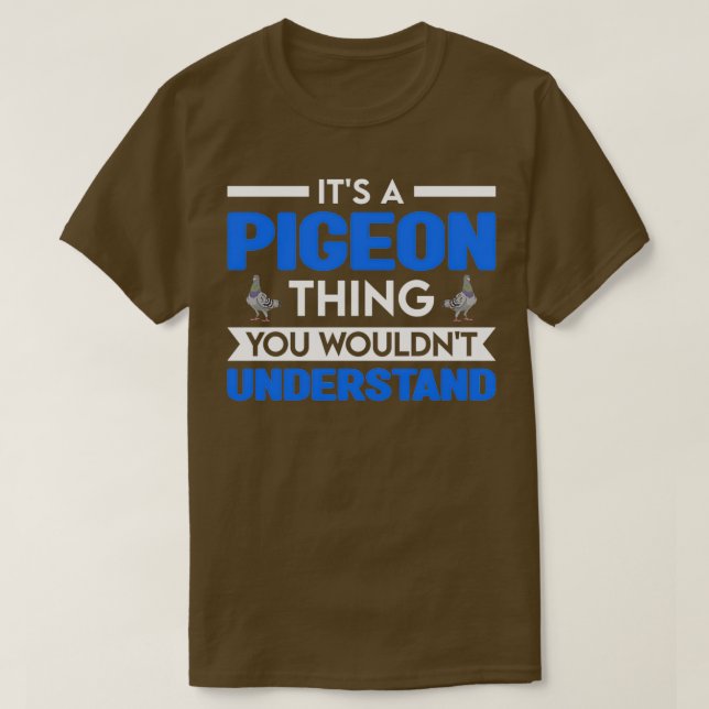 Pigeon Fanciers City 18 T Shirt (Design framsida)