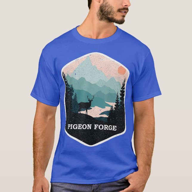 Pigeon Forge Souvenir Underbar Smoky Mountains TN T Shirt (Framsida)