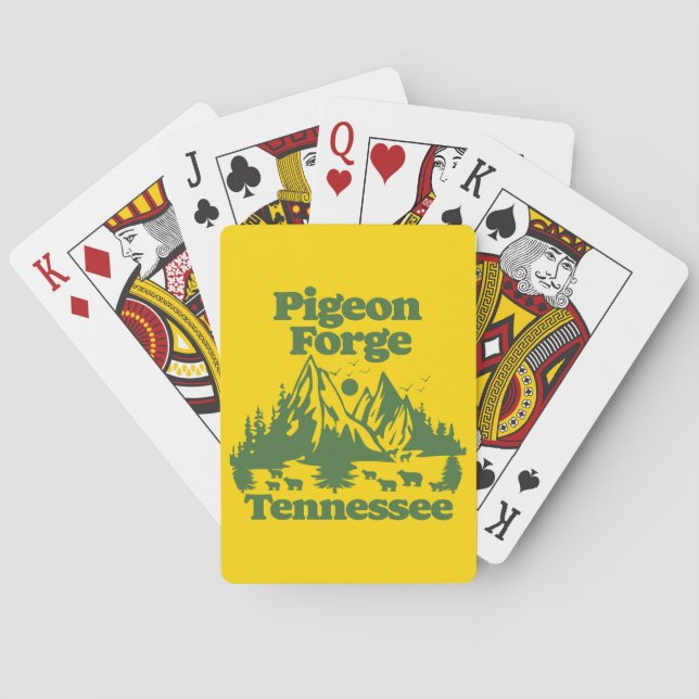 Pigeon Forge Tennessee Casinokort (Baksidan)