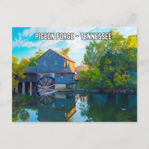 Pigeon Forge - Tennessee Postcard Vykort