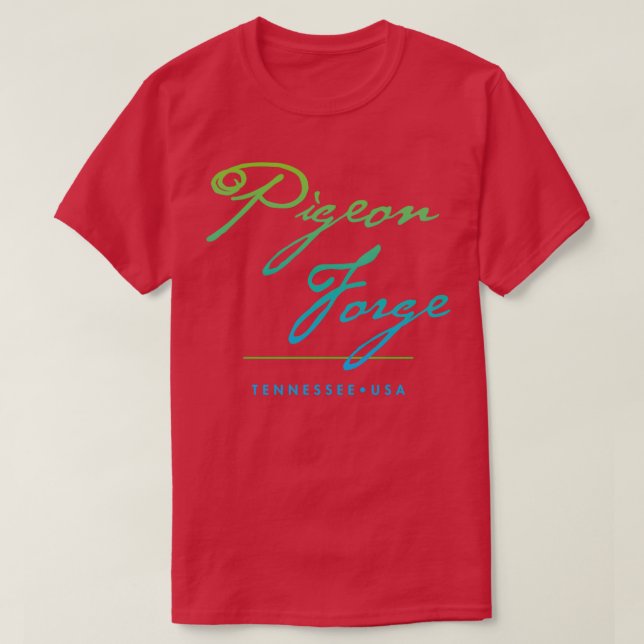 Pigeon Forge Tennessee T Shirt (Design framsida)