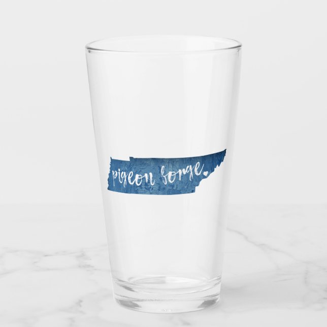 Pigeon Forge Tennessee Trästruktur Glaskopp (Framsida)