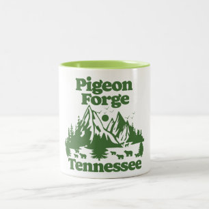 Pigeon Forge Tennessee Två-Tonad Mugg
