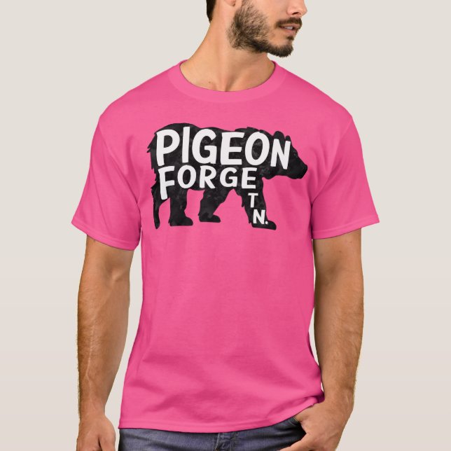 Pigeon Forge Tennessee Underbar Smoky Mountains Na T Shirt (Framsida)