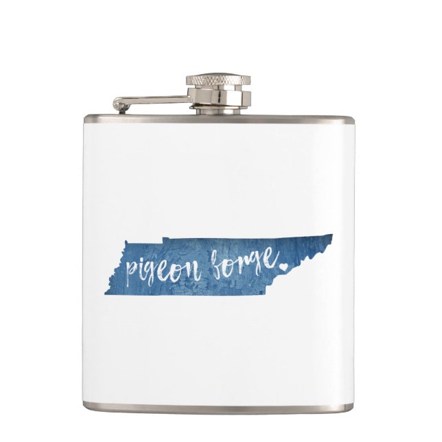 Pigeon Forge Tennessee Wood Grain Fickplunta (Framsidan)