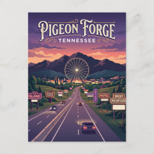 Pigeon Forge USA Vykort