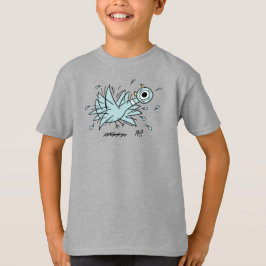 Pigeon Freakout Kids Heather T Shirt