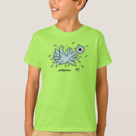 Pigeon Freakout Kids Lime T Shirt