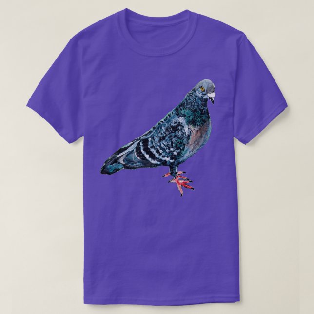 Pigeon fredsdove turturturturduvduvduvduva duva du t shirt (Design framsida)