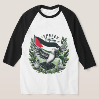 Pigeon-fri palestinsk Flagga, Spara palestinier T Shirt