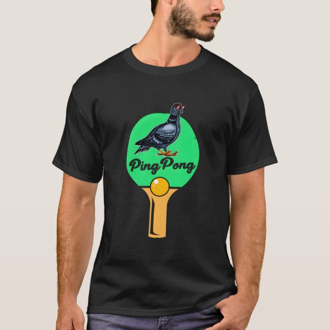 Pigeon G Pong T Shirt (Framsida)