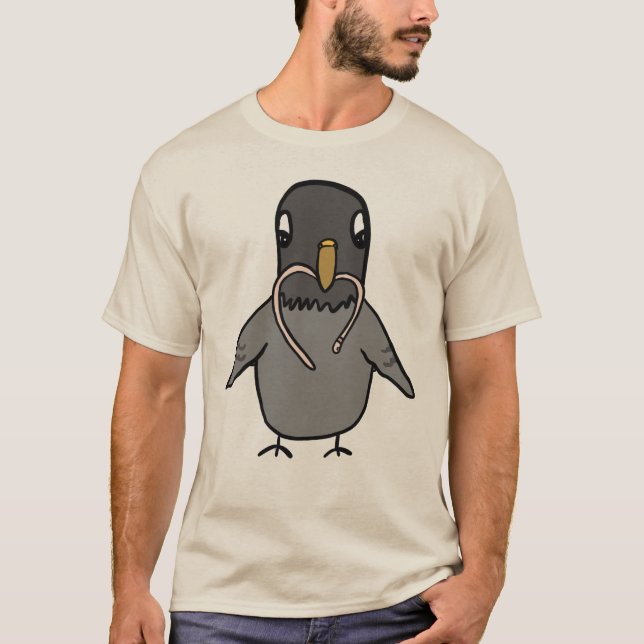 Pigeon ger dig Kärlek T Shirt (Framsida)