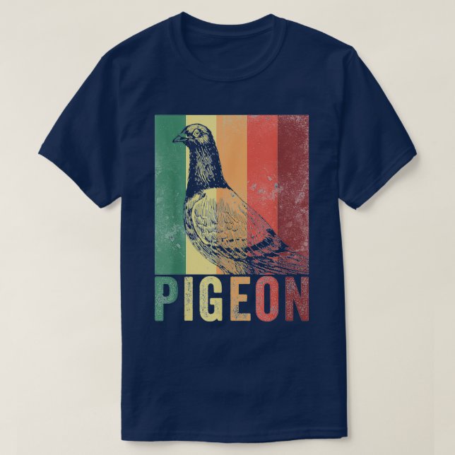 Pigeon Gift Bird Breeder Racing Lover 2 T Shirt (Design framsida)