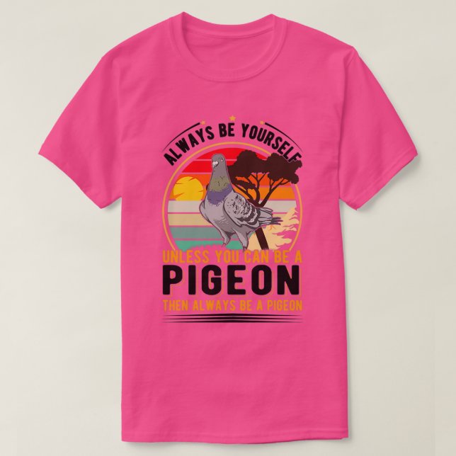 Pigeon Gift Fancier 2 T Shirt (Design framsida)