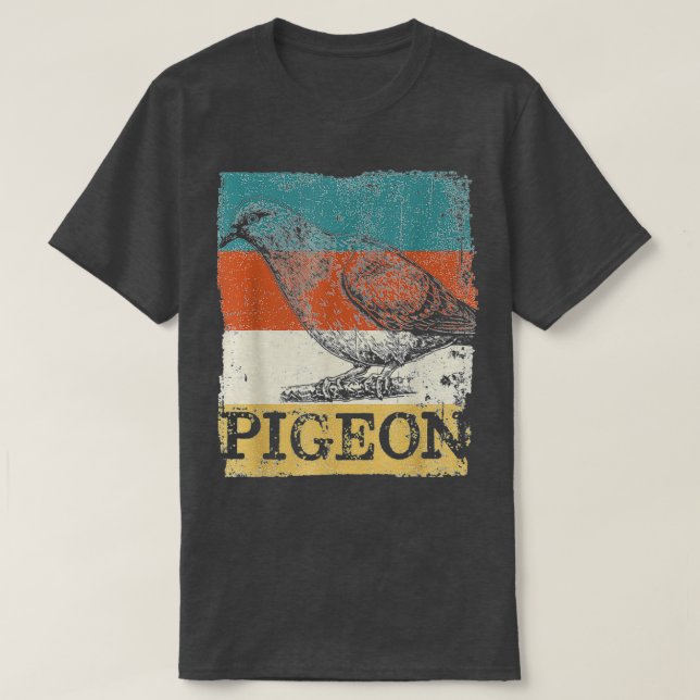 Pigeon Homing Fancier Trainer Gift American Tävla T Shirt (Design framsida)