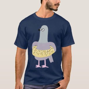 Pigeon i Allt Bagel T Shirt