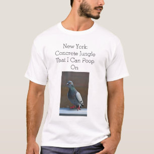 Pigeon i New York T Shirt